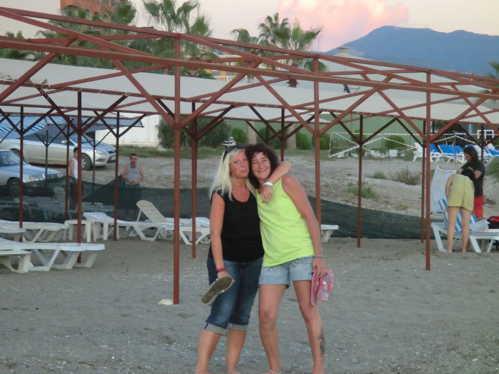 Urlaub T&uuml;rkei 2011 Der letzte Abend mit Roland und Bettina