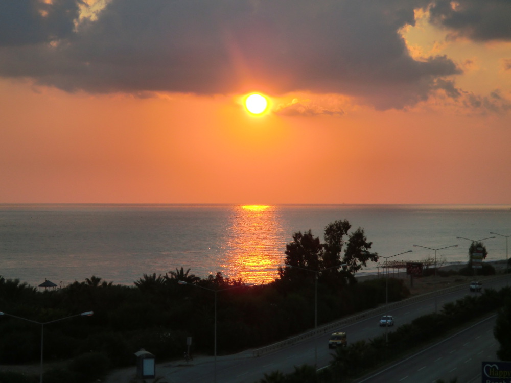 Urlaub T&uuml;rkei 2011 Traumhafter Sonnenuntergang