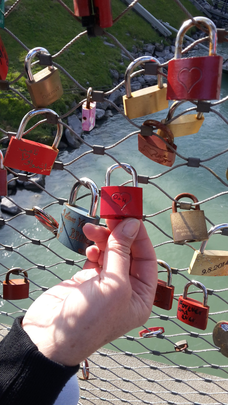 Unser Schloss auf dem Makartsteg